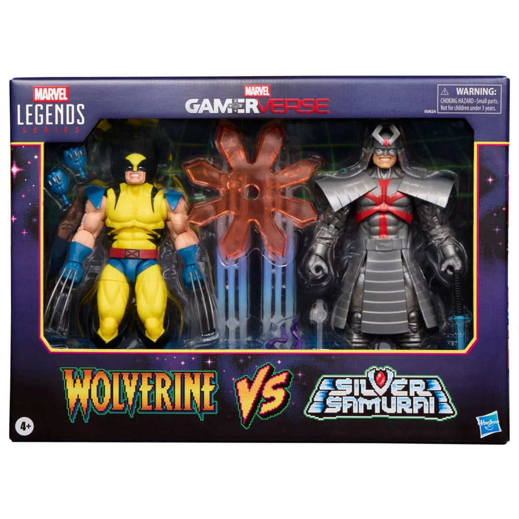 Marvel Legends Series Gamerverse Wolverine vs. Silver Samurai 6-Inch Action Figures