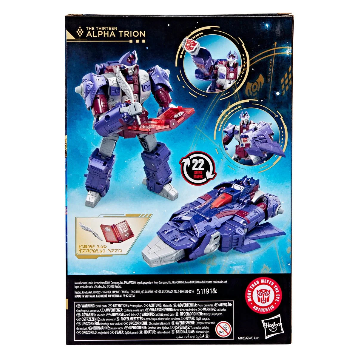 Transformers Generations Age of the Primes Voyager Alpha Trion